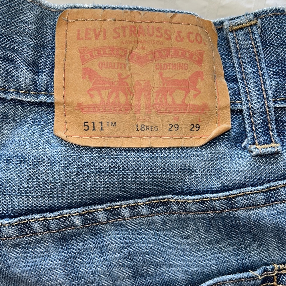 LEVIS 511 slim fit 100% cotton - Picture 5 of 10